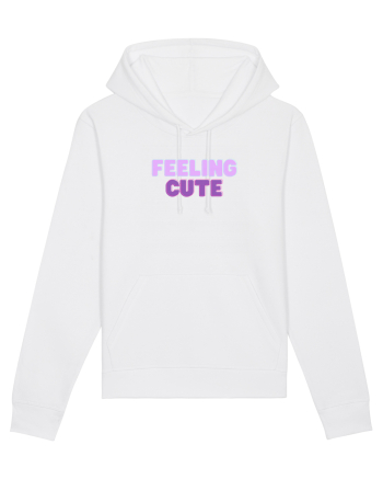 Feeling cute White