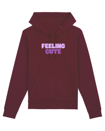 Feeling cute Burgundy