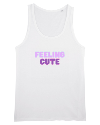 Feeling cute White