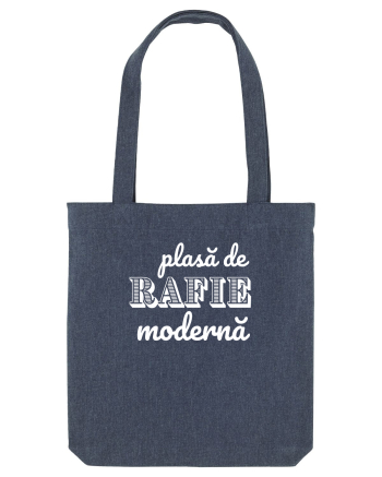 Plasă de rafie modernă Midnight Blue