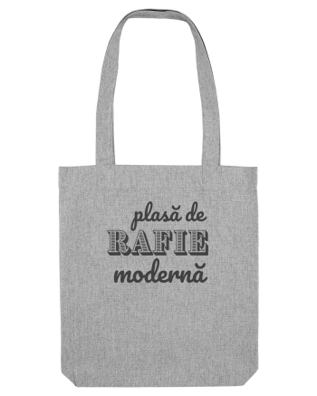 Plasă de rafie modernă Heather Grey