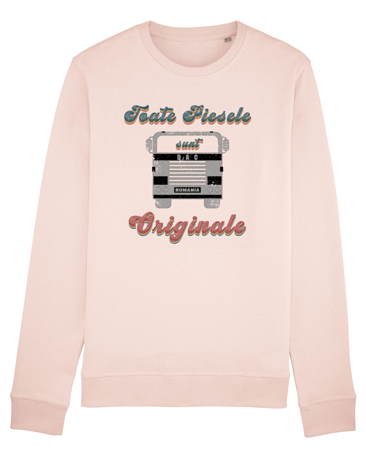 Bluză mânecă lungă Unisex Rise Candy Pink