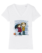 Jeux d'enfants Tricou mânecă scurtă guler V Damă Evoker