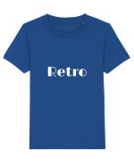 Retro text alb Tricou mânecă scurtă  Copii Mini Creator