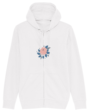 Floare roz White