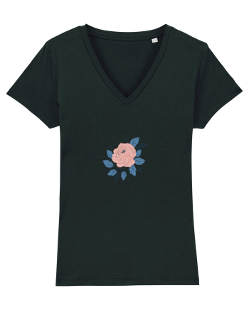 Floare roz Black