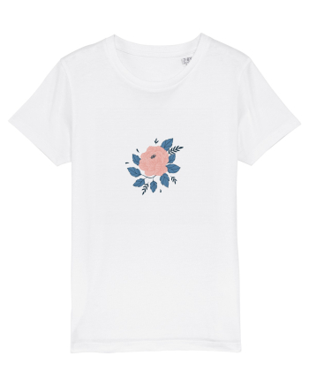 Floare roz White