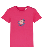 Floare roz Tricou mânecă scurtă  Copii Mini Creator