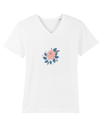 Floare roz White