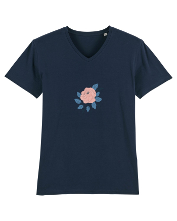 Floare roz French Navy