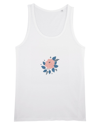 Floare roz White
