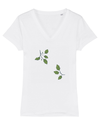 Frunze verzi White