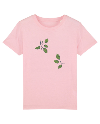 Frunze verzi Cotton Pink