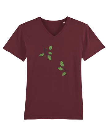 Frunze verzi Burgundy