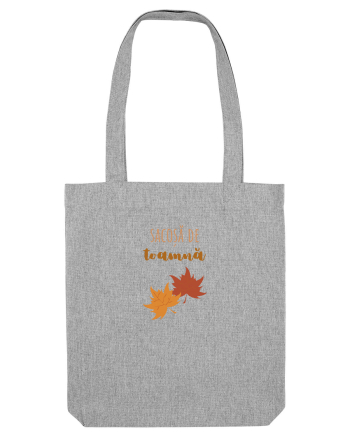 Sacoșă de toamnă. Heather Grey
