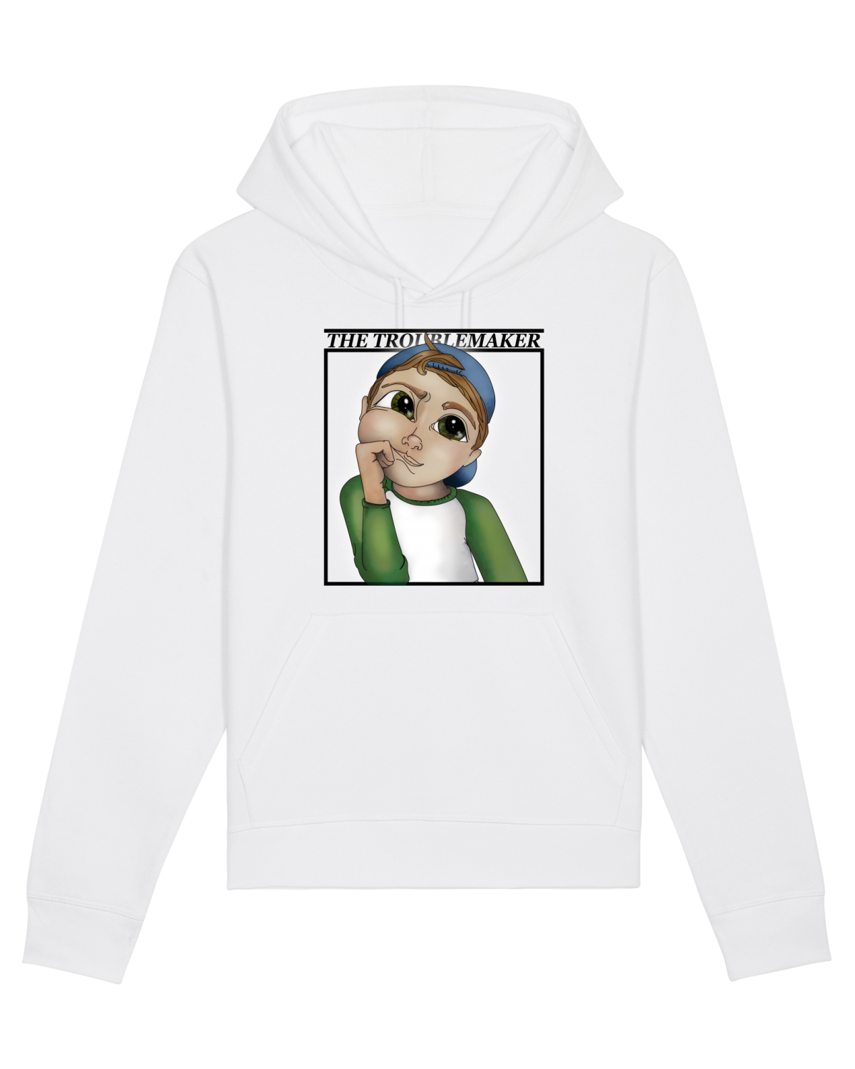 Hanorac Unisex Drummer White
