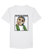 The troublemaker Tricou mânecă scurtă guler larg Bărbat Skater