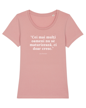 Citat Leo Rosten despre oameni Canyon Pink
