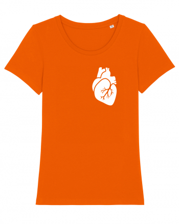 Heart Bright Orange