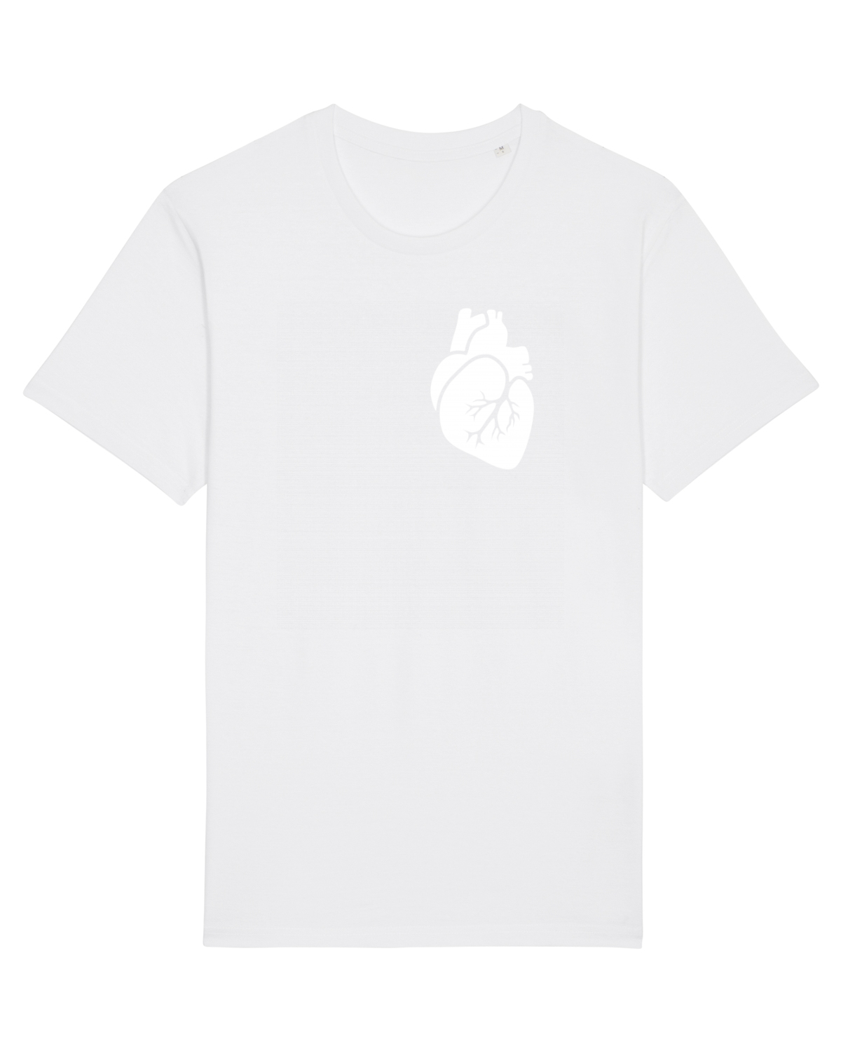 Tricou mânecă scurtă Unisex Rocker White