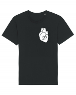 Heart Tricou mânecă scurtă Unisex Rocker