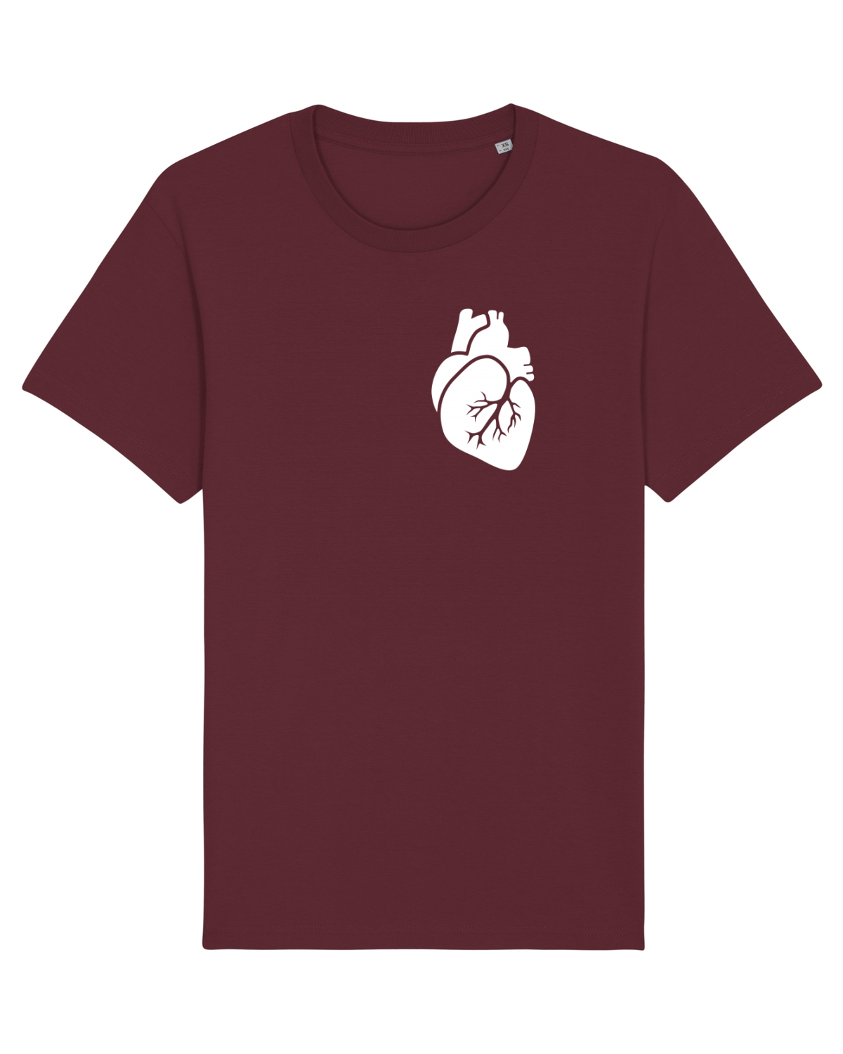 Tricou mânecă scurtă Unisex Rocker Burgundy