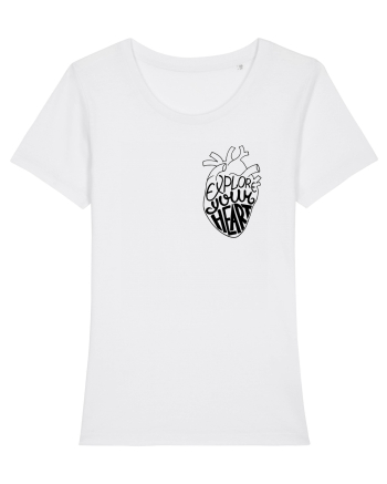 Explore your heart White