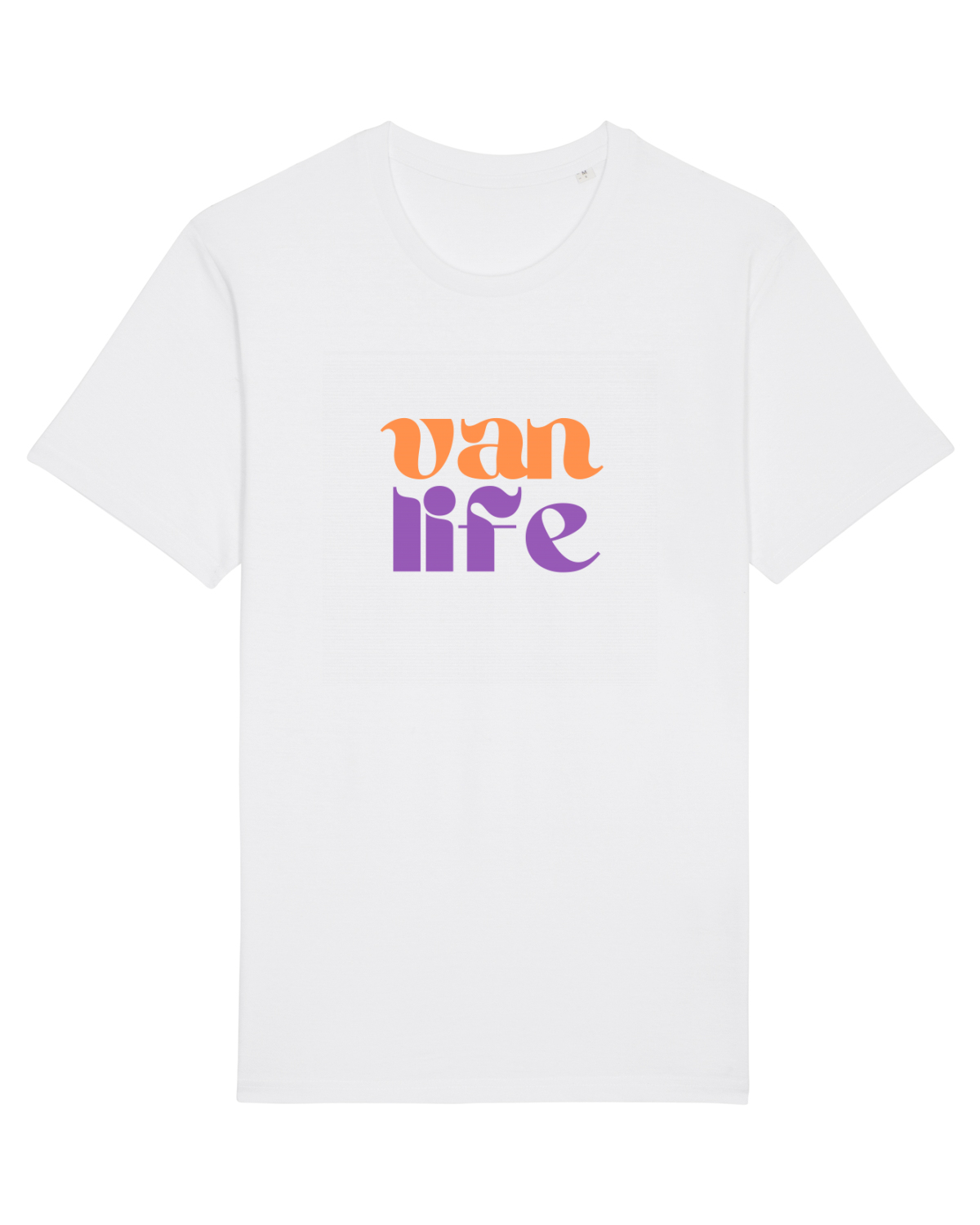 Tricou mânecă scurtă Unisex Rocker White