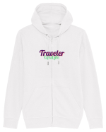 Traveler lifestyle Hanorac cu fermoar Unisex Connector