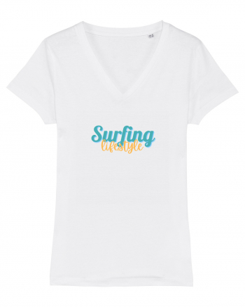 Surfing lifestyle White