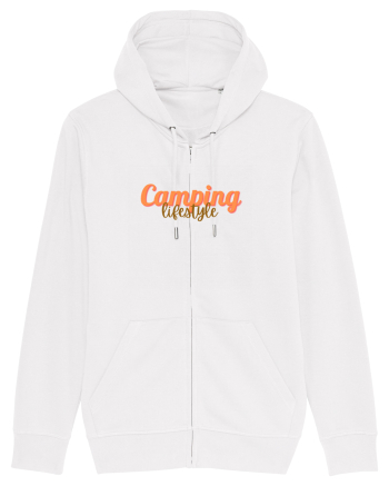 Camping lifestyle White