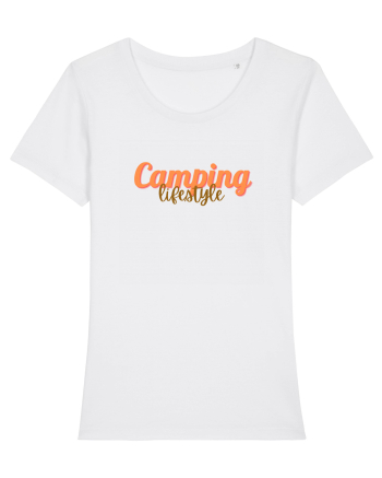 Camping lifestyle White