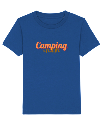 Camping lifestyle Majorelle Blue