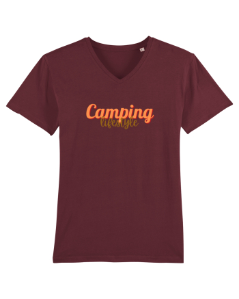 Camping lifestyle Burgundy