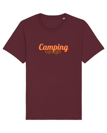 Camping lifestyle Burgundy