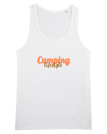 Camping lifestyle White