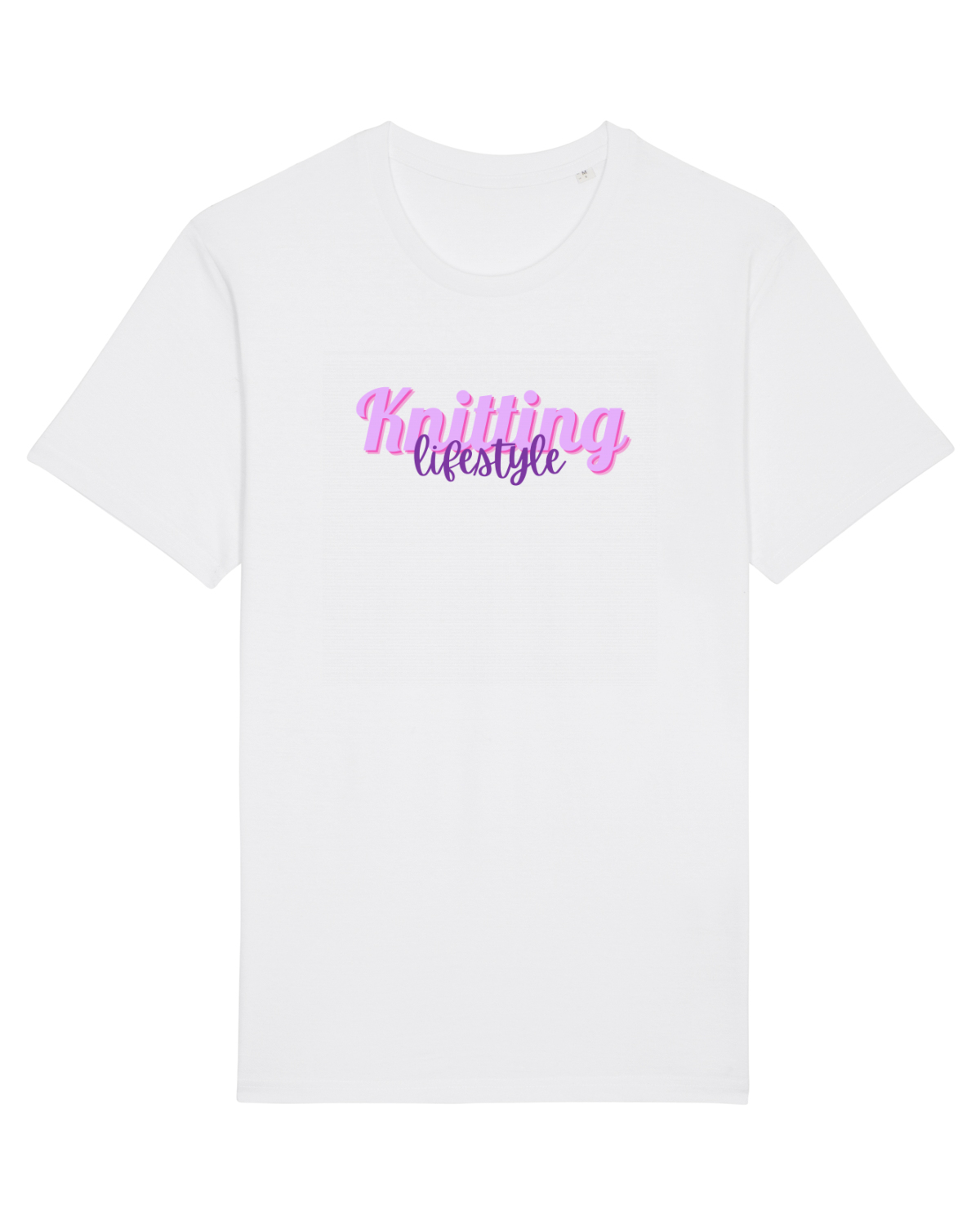 Tricou mânecă scurtă Unisex Rocker White