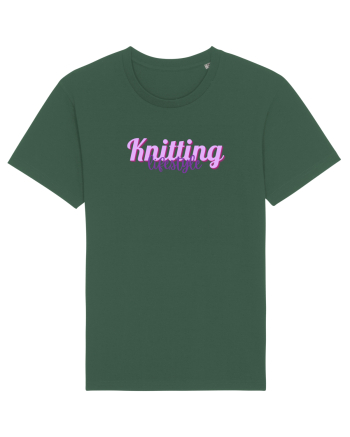Knitting lifestyle Bottle Green
