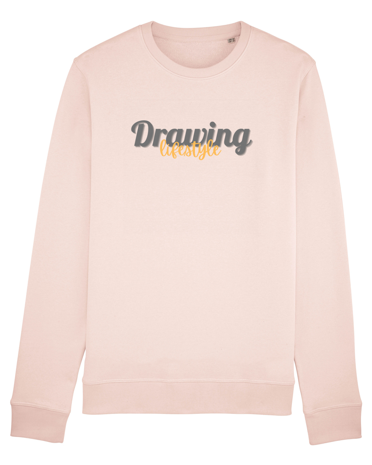 Bluză mânecă lungă Unisex Rise Candy Pink