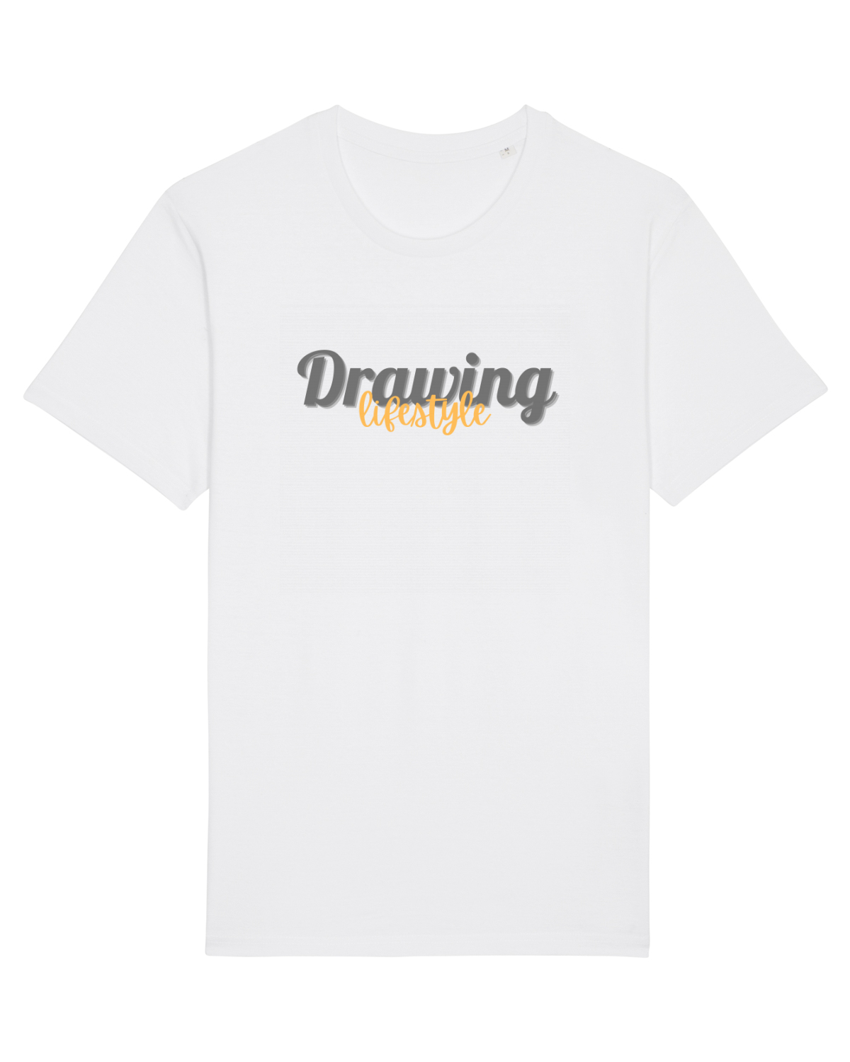 Tricou mânecă scurtă Unisex Rocker White