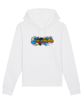 Daydreaming graffiti White