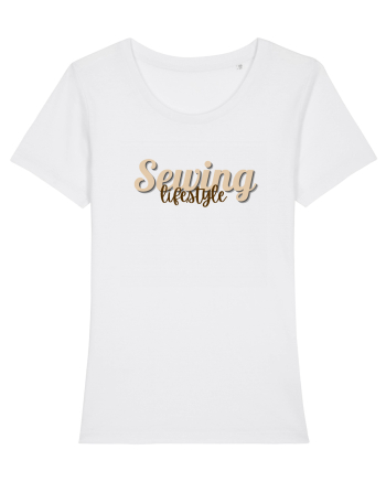 Sewing lifestyle White