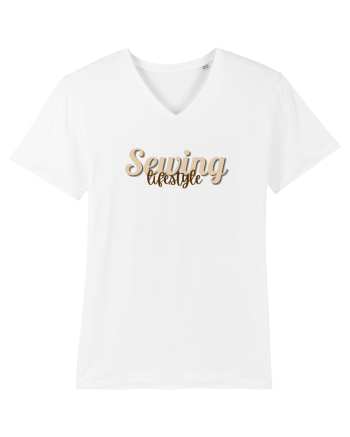 Sewing lifestyle White