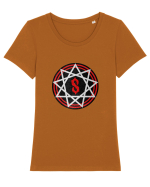 Slipknot Tricou mânecă scurtă guler larg fitted Damă Expresser