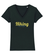 Hiking lifestyle Tricou mânecă scurtă guler V Damă Evoker