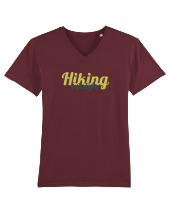 Hiking lifestyle Burgundy