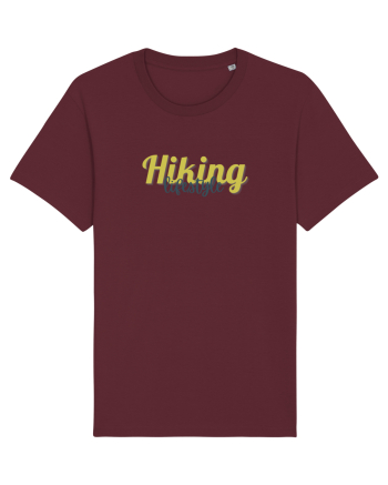 Hiking lifestyle Burgundy