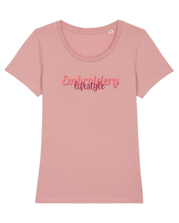 Embroidery lifestyle Canyon Pink