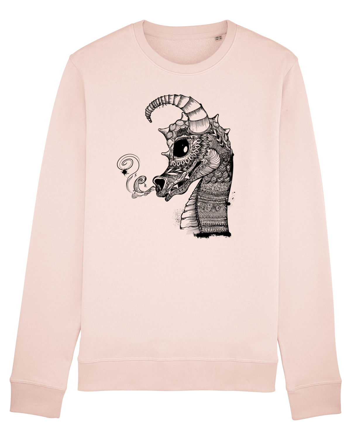 Bluză mânecă lungă Unisex Rise Candy Pink