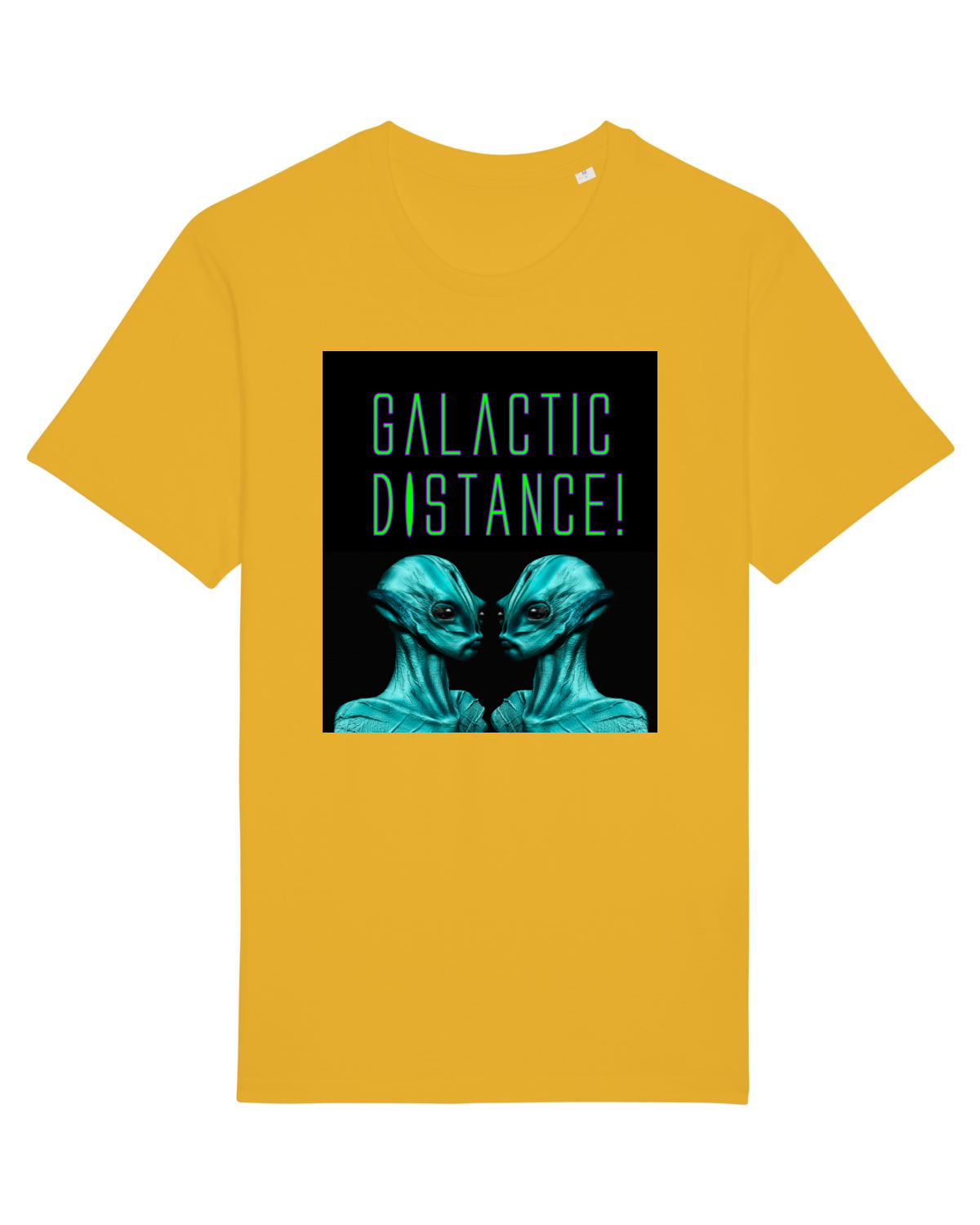 Tricou mânecă scurtă Unisex Rocker Spectra Yellow